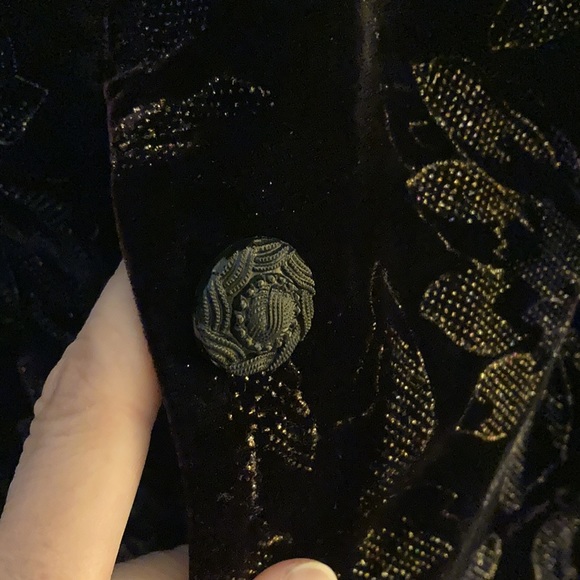 Maggie McNaughton short velour party jacket 18W - Picture 6 of 8